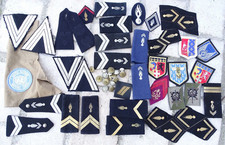 Lot d'écussons, grades