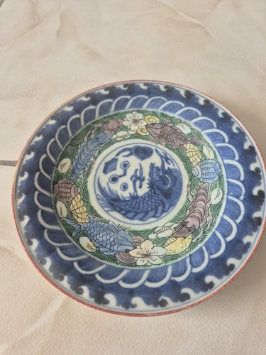 Assiette porcelaine chine xixe - porcelaine,