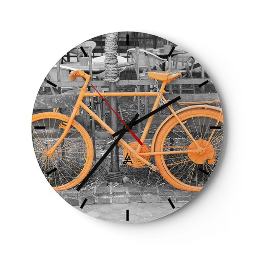 Horloge murale verre - horloge,