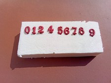 Chiffres Métal Képi