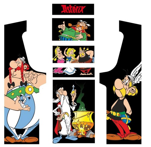 Stickers asterix obelix - et,