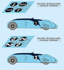 Décalcomanies Bugatti Type