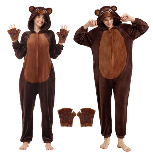Costume ours onesie femme - d'ours,
