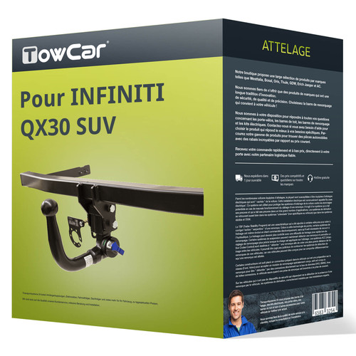 Attelage pour infiniti qx30 - infiniti,