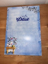 Old notebook sheet DIDDL blue music notes depesche year 90-2000