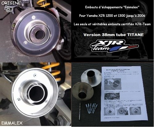 Embouts yamaha xjr emmalex - embouts,