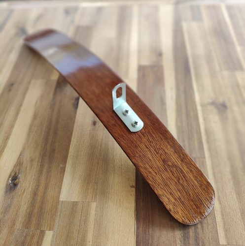 Garde boue bois acajou - boue,