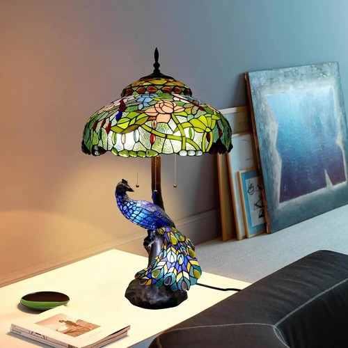 Lampe style tiffany - tiffany, artisanale