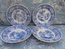 4 HOLLOW EARTHENWARE PLATES FROM VILLEROY AND BOCH model BURGENLAND 25cm