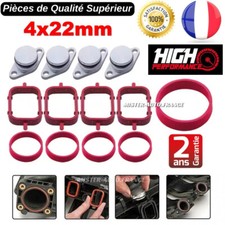 KIT SUPPRESSION CLAPET/VOLET BOUCHON D'ADMISSION 4X 22MM pour BMW E46 /E90 / E91