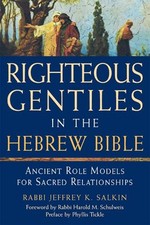 Rabbi Jeffrey K. Salkin Righteous Gentiles in the Hebrew Bible (Relié)
