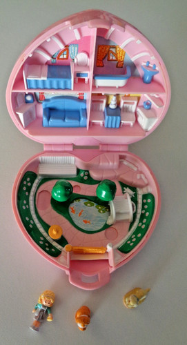 Car polly pocket bluebird - ,