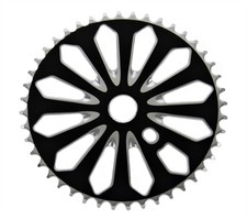 Plateau de pédalier 1 pièce " CRYSTAL " vélo cruiser chopper americain