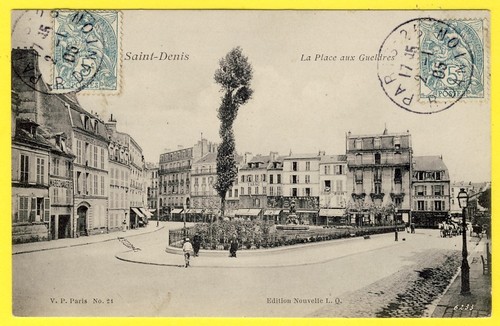 Cpa saint denis la - cpa, 93