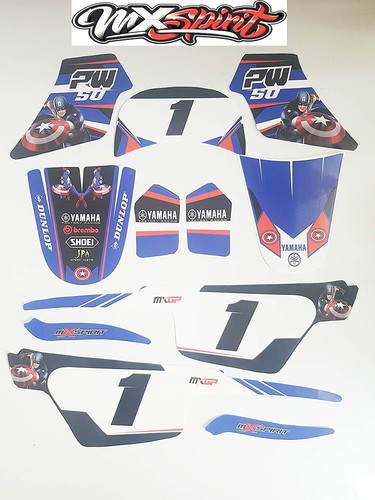 Kit déco autocollant - , moto