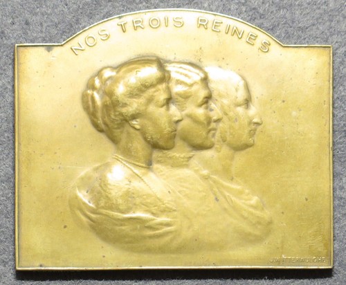 Médaille belge nos trois - médaille,