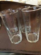 ANCHOR HOCKING ICED TEA GLASSES LOT OF 4