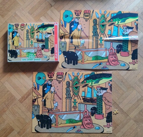 Puzzle vintage tintin - tintin, nathan
