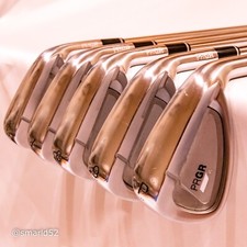 Golf Club IRONS PRGR 02 SET 5-Pieces #6-9.P M-43 S-Flex Steel Shaft [Secondhand]