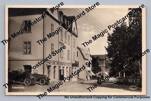 Kramfors sweden rppc street - kramfors,