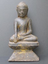 Antique Bouddha Shan en Bois