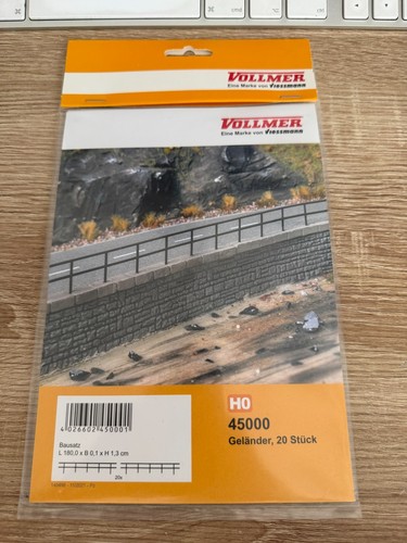 Vollmer 45000 garde corps - h0, garde-corps