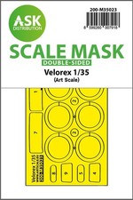Art Scale Kit 200-M35023 - 1:3 5 Velorex Double-Sided Express Fit Masque pour Sc