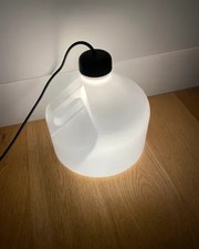Lampe bidon blanche Ikea. Sammankoppla. Vintage ! 