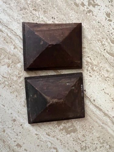 Paire frontons bois pointe - paire,