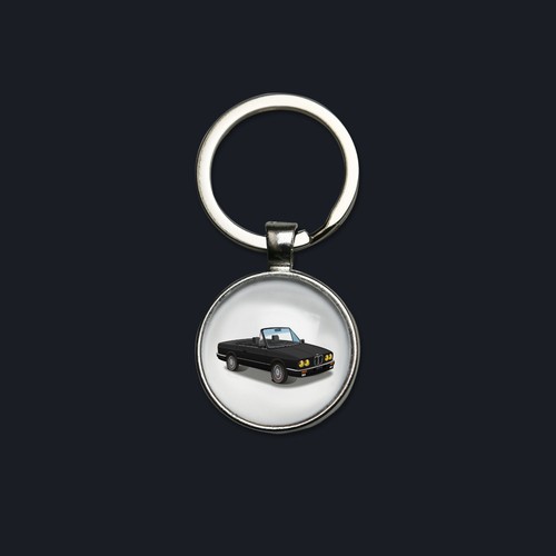 Porte clés bmw e30 cabriolet - porte-clés,