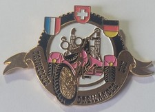 PINS PIN MOTO MOTORCYCLE ROSE
