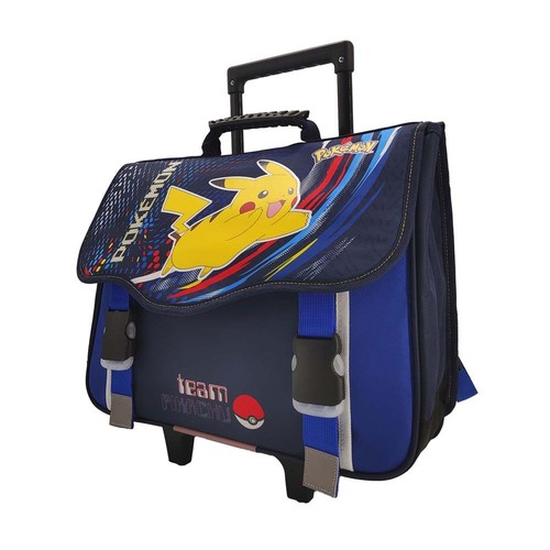 Cartable roulettes pokemon - cartable, à