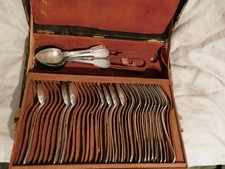 MENAGERE METAL ARGENTE XIX°