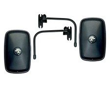 2x Rétroviseur Extérieur Latéral 232x145mm ø10 E20 Et Miroir Bagger Tracteur
