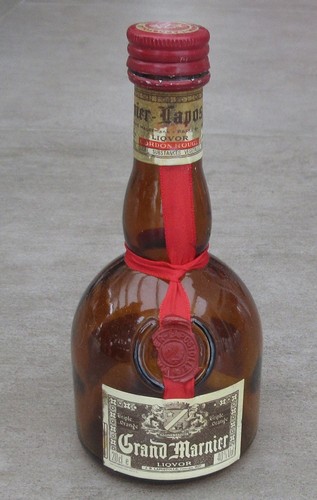 Bouteille grand marnier vide - bouteille,