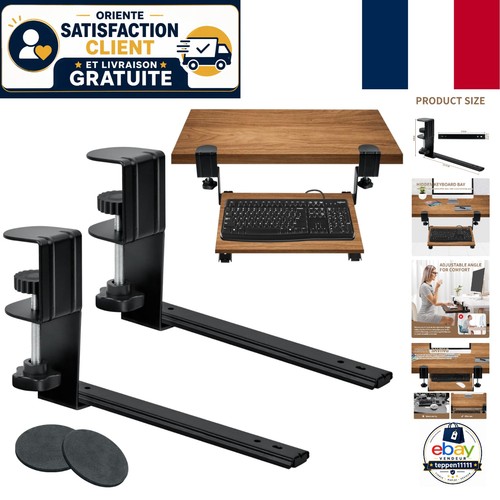 Support clavier coulissant - support,