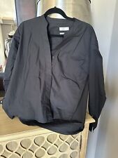 Closed Official Blanche Cotton Wrap Top Black  Size Small