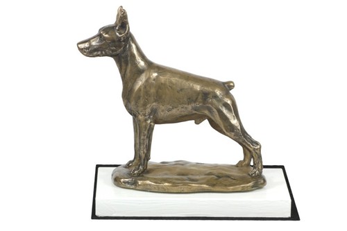 Dobermann figure with - dobermann,