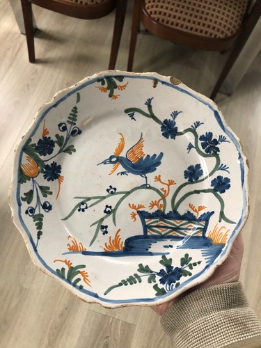 Assiette faïence