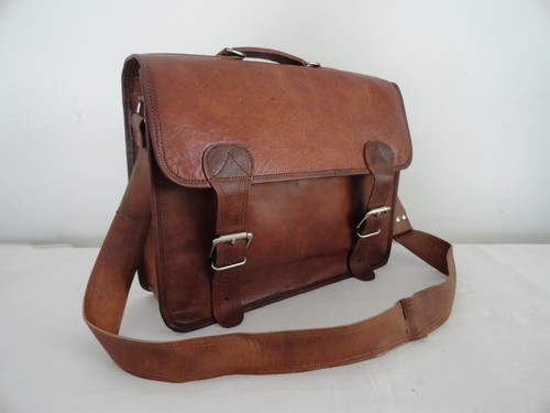 Sacoche cuir vintage - cuir, 16