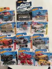 Hot Wheels 1/64 - lot de 12