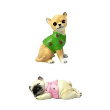 Statue de chien décorative