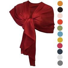 Élégant Écharpe Soie Châle Foulard Étole Cérémonie Mariage