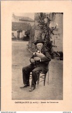 S23711 cpa 47 Casteljaloux - joueur de Cornemuse