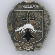 260/44° Compagnie Hippomobile de Quartier Général Badge Drago Béranger