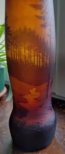 Vase art nouveau - École, nancy