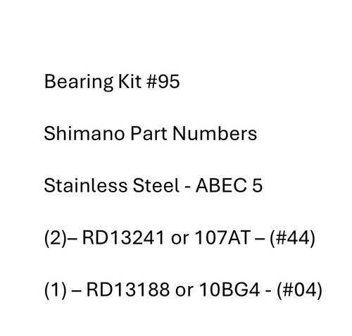 Bearing kit shimano - -,