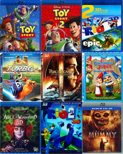Blu ray lot collection - -, 3d