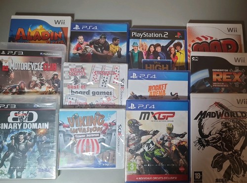 Lot jeux madworld - de,
