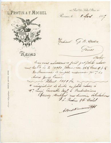 1887 reims protin - protin, &
